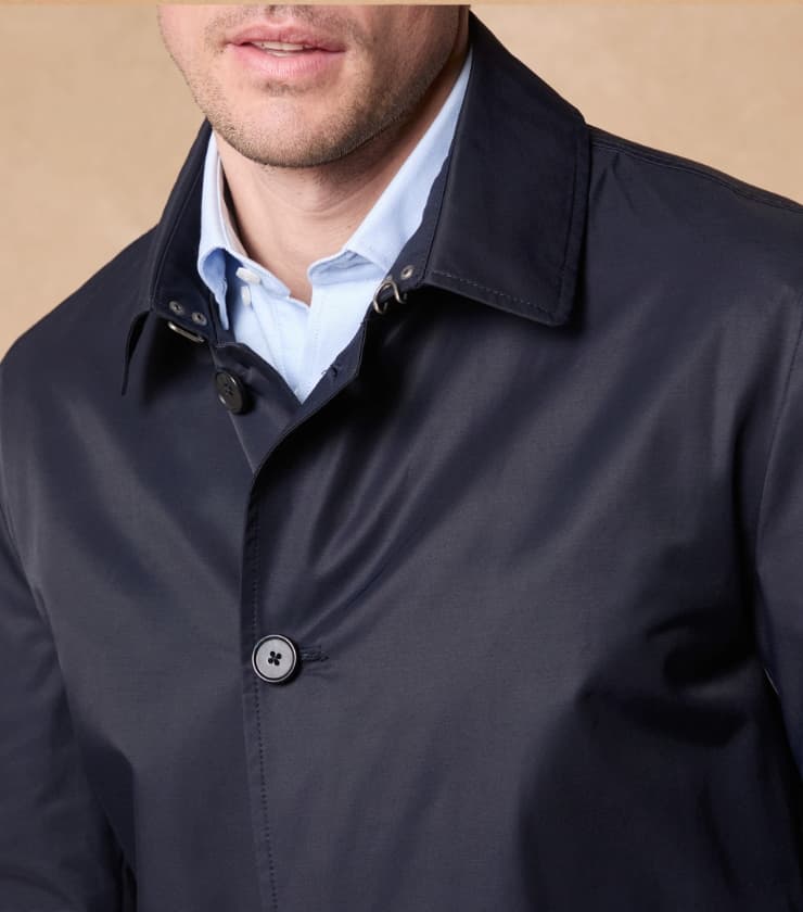 Mountcharles Travel Mac in Navy