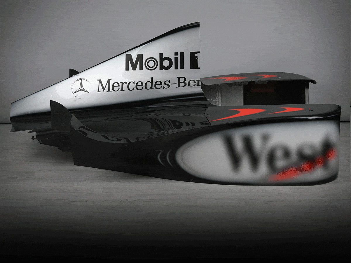 Race Used History From McLaren’s Epic 1998 Season F1 Authentics