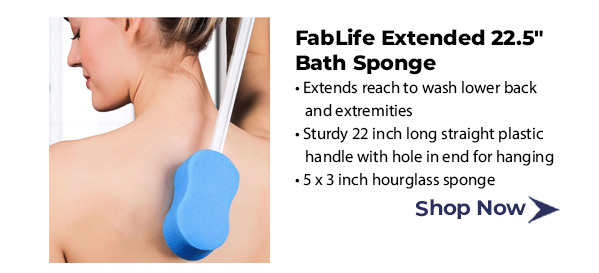 FabLife Extended 22.5" Bath Sponge