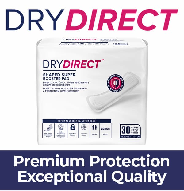 Dry Direct Shaped Super Booster Pad