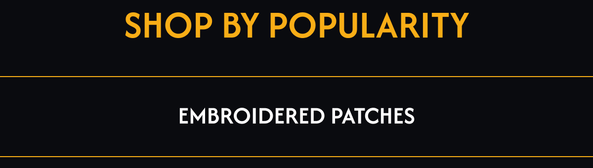 Embroidered Patches