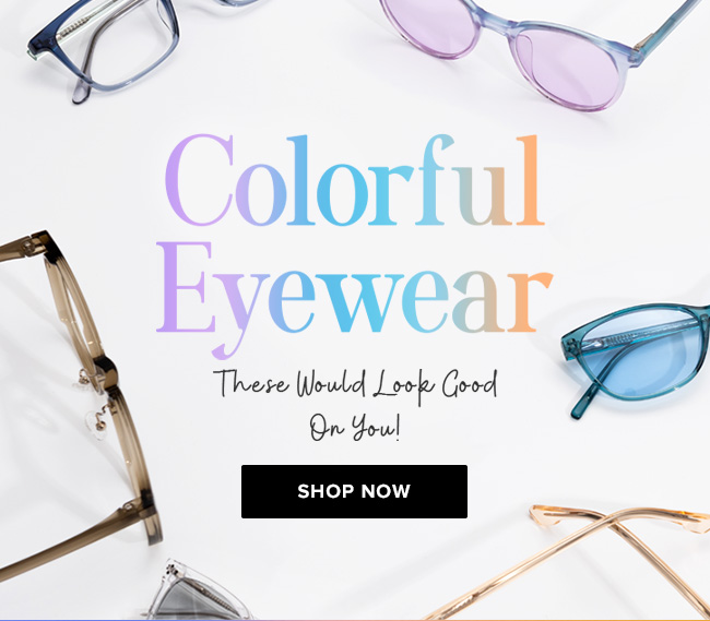 coloful eyewear