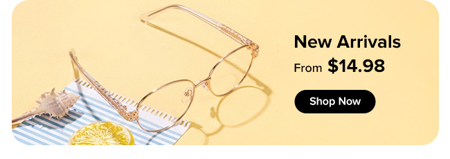 New arrivals from $14.98