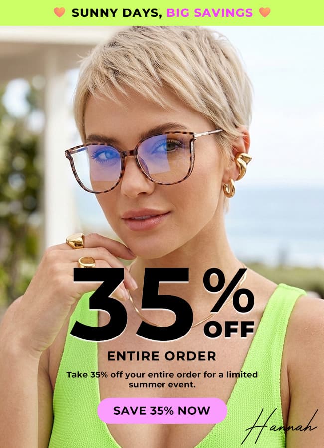 SUNNY DAYS, BIG SAVINGS