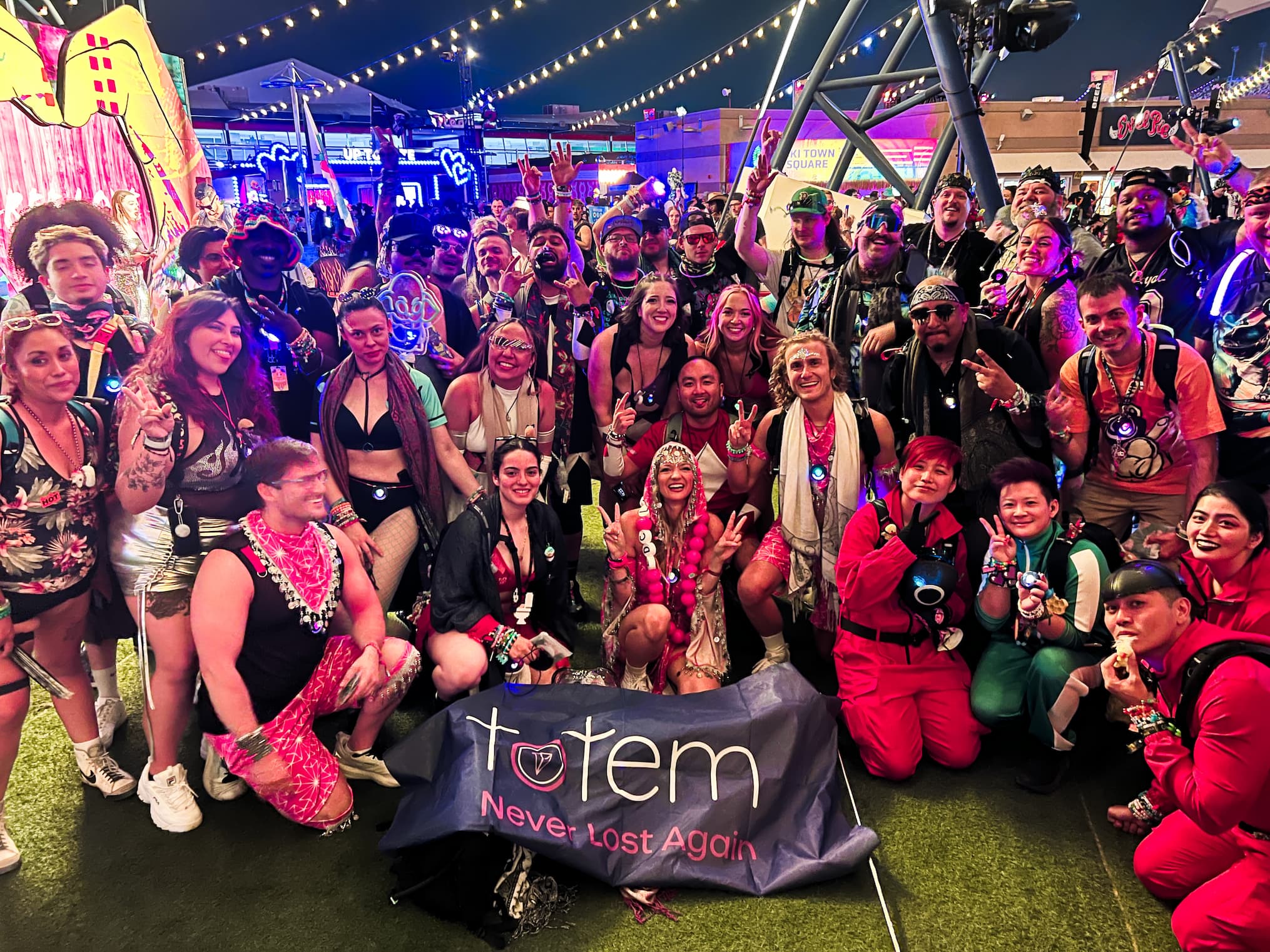 Totem Tribe adoption at EDC Las Vegas Music Festival
