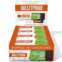 Coconut Chocolate Dipped Collagen Bar