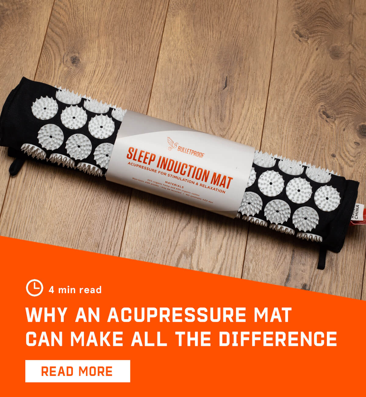 How An Acupressure Mat Helps You Sleep Better Bulletproof