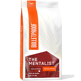 The Mentalist Medium Dark Roast Ground Coffee 12 oz