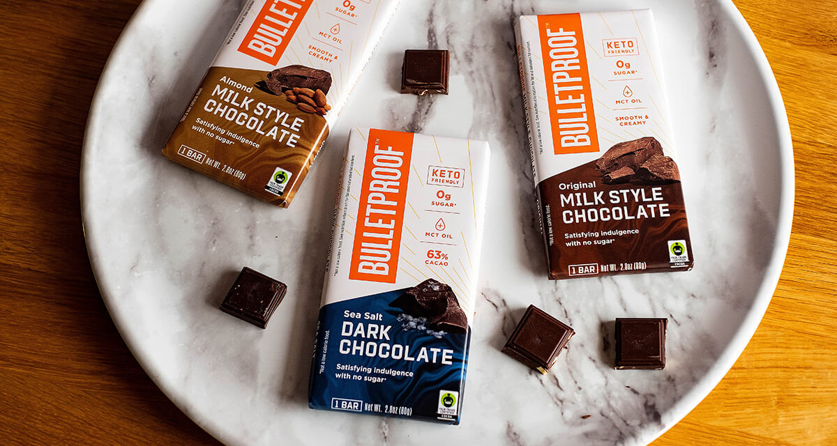 keto-friendly chocolate bars