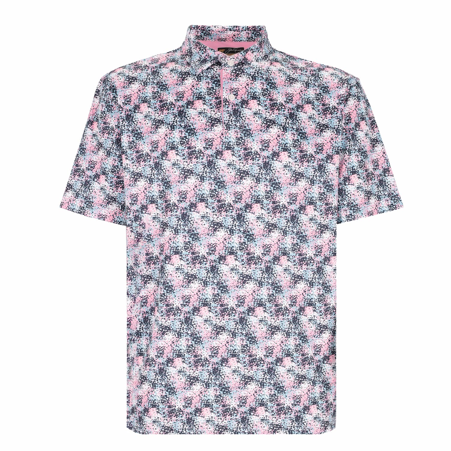 Abstract Print Polo