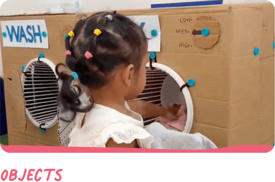 Cardboard laundry