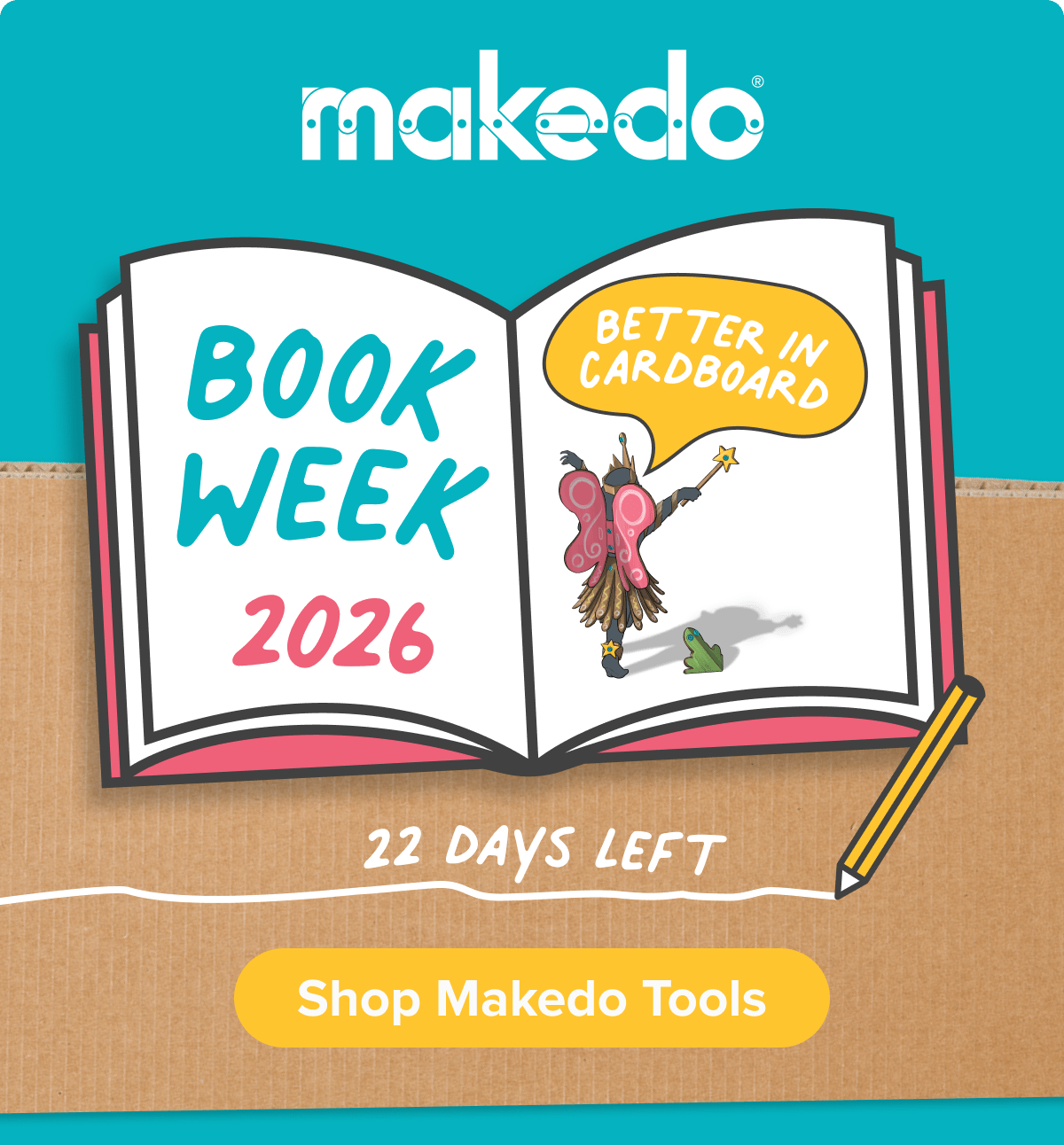 Book Week 2026 - Shop Makedo
