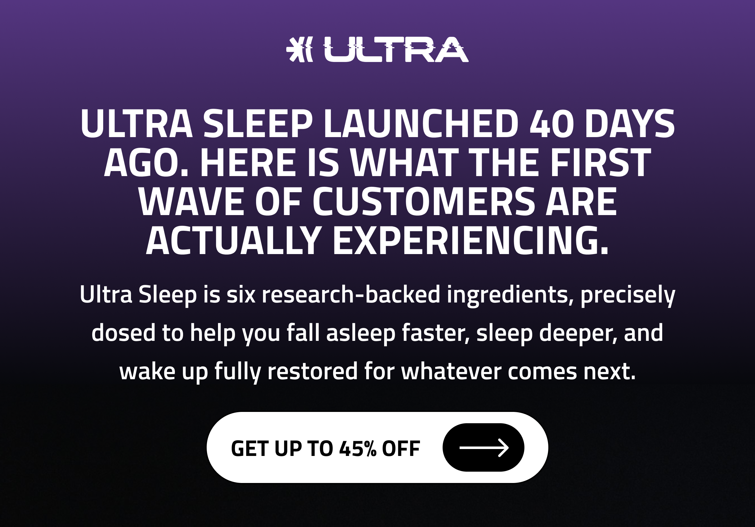 ULTRA Sleep