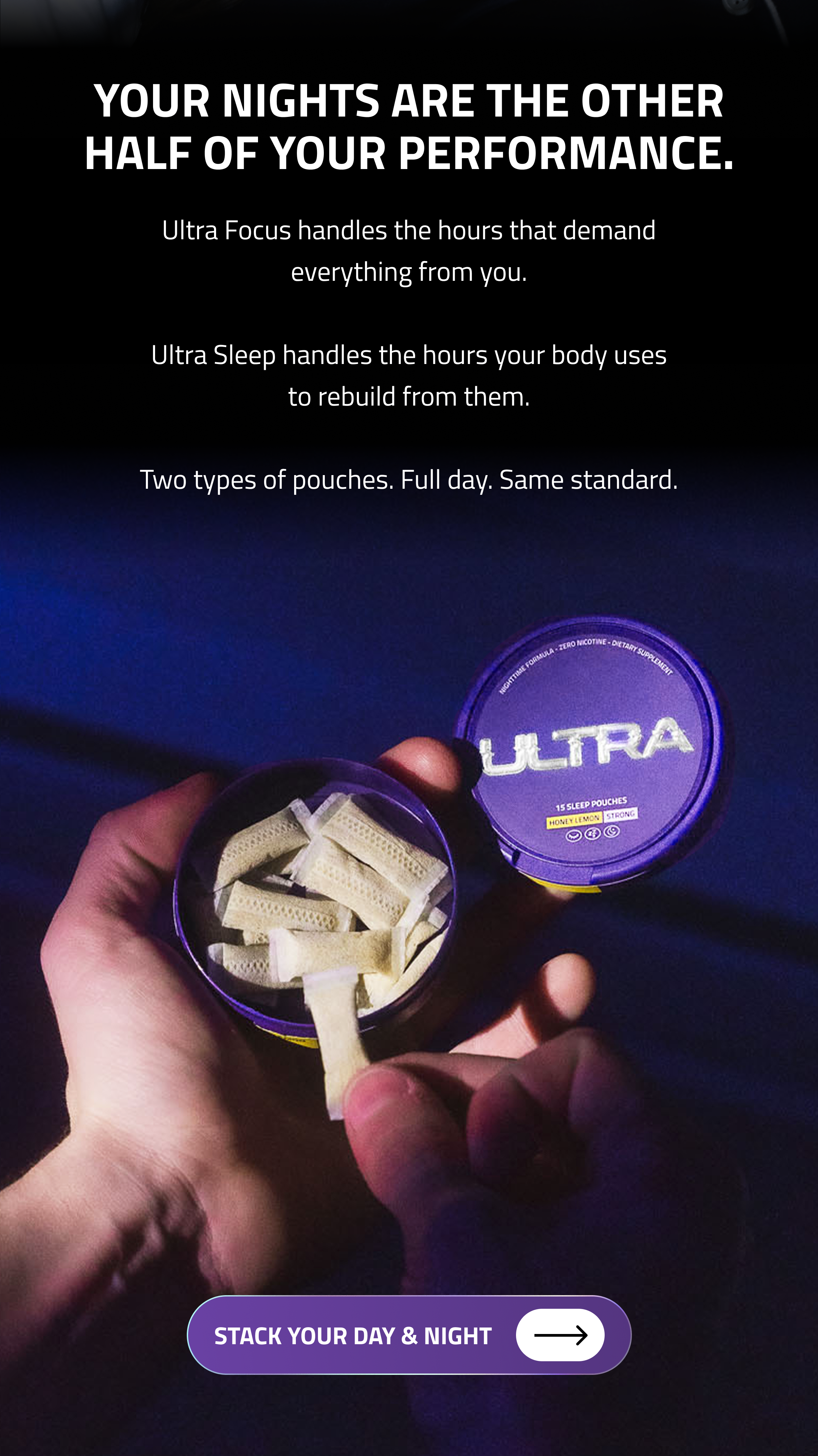 Your Nights Are The Other Half of your Performance | Stack Your Day & Night