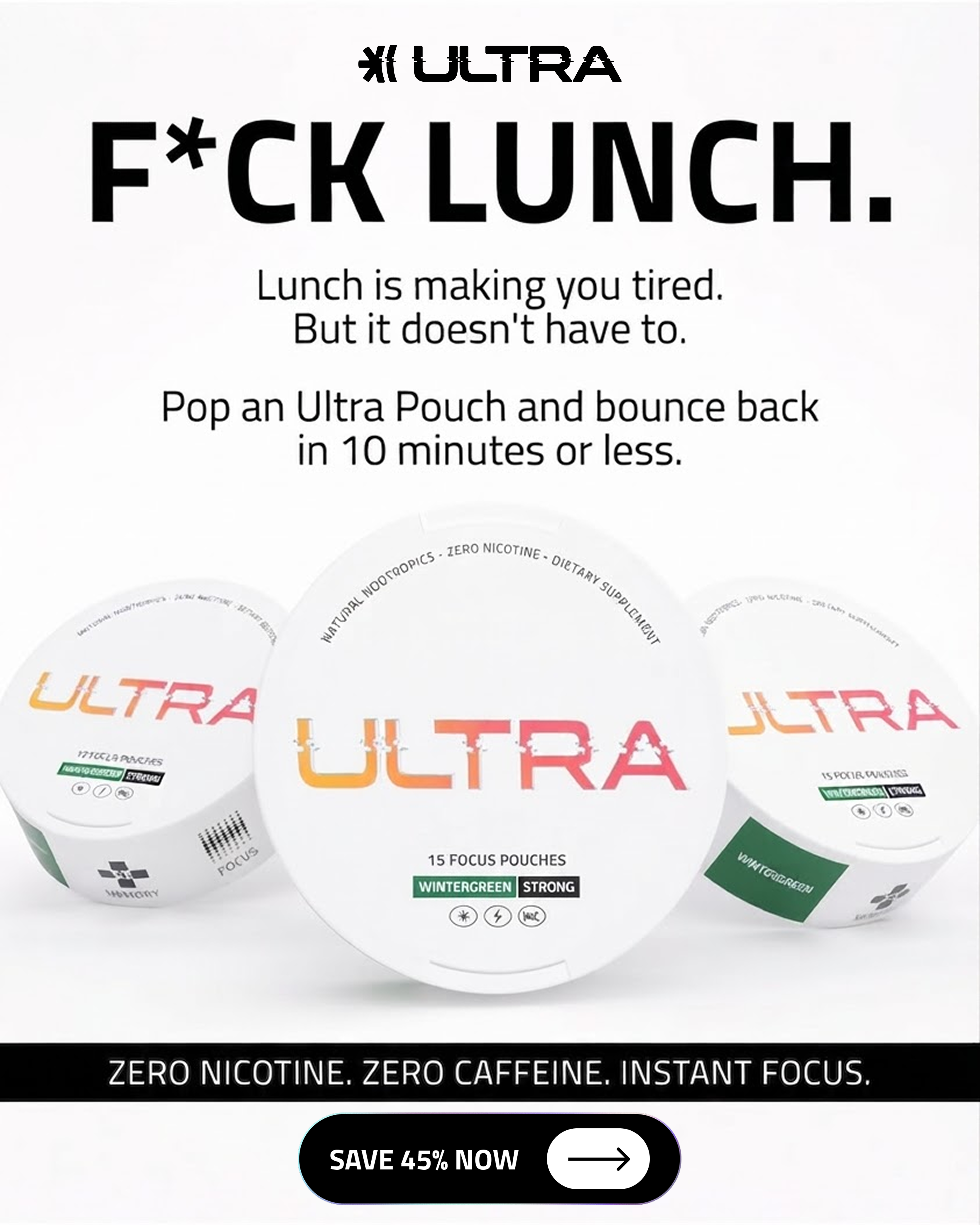 Save 45% Now