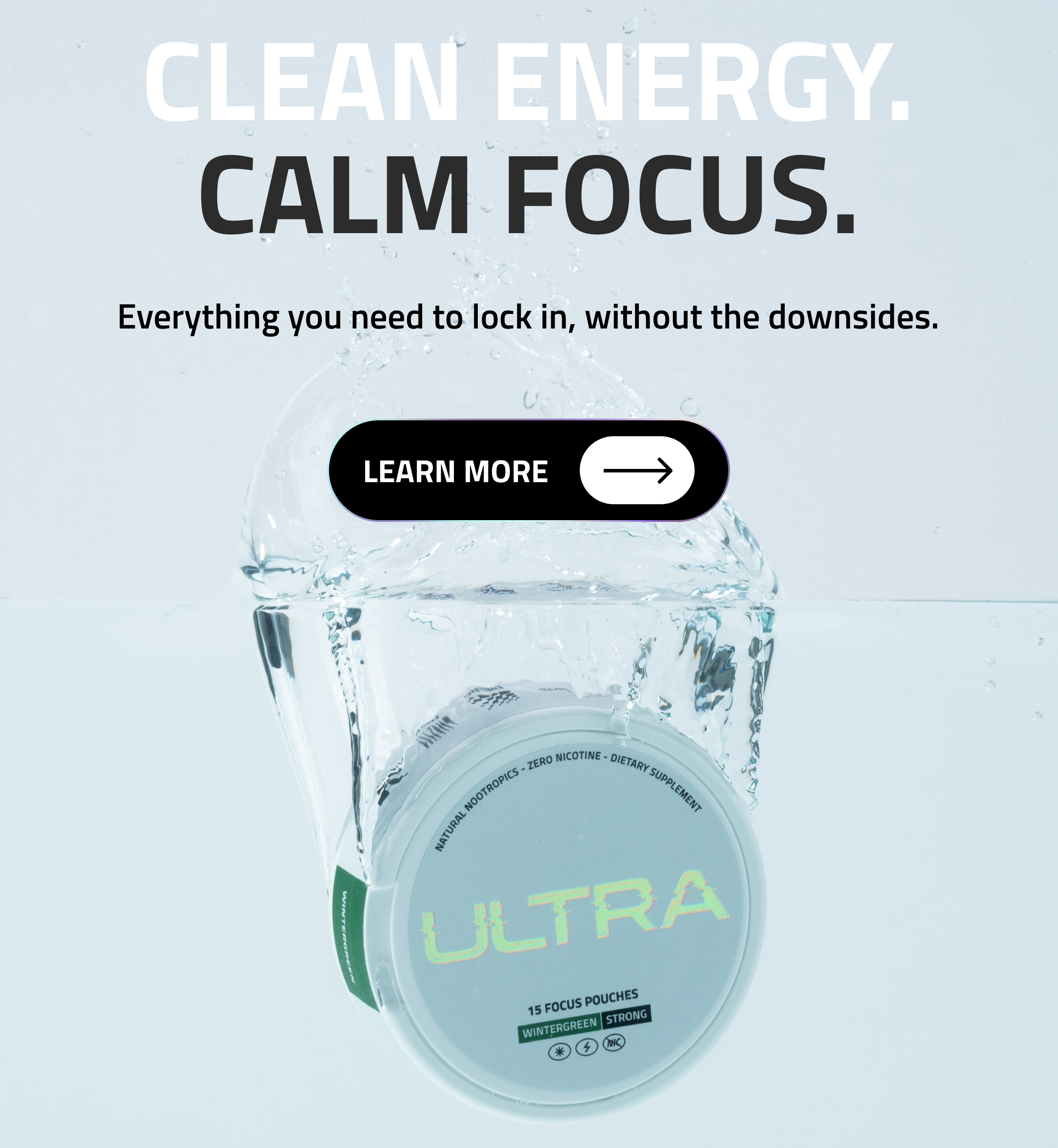 Clean energy. Calm focus. Everything you need to lock in, without the downsides. Click to Learn More