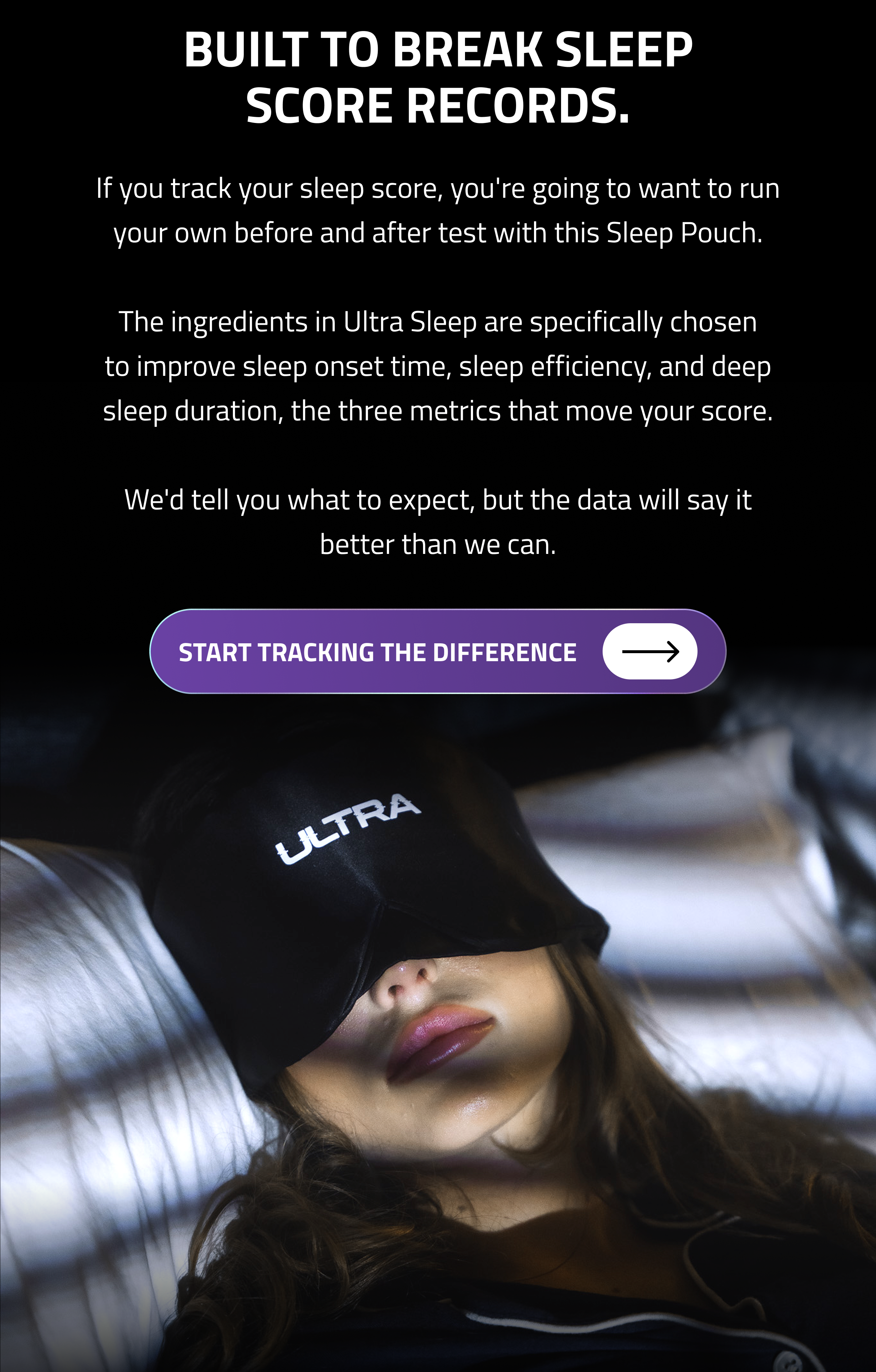 Built to Break Sleep Score Records | Start Tracking The Differenc