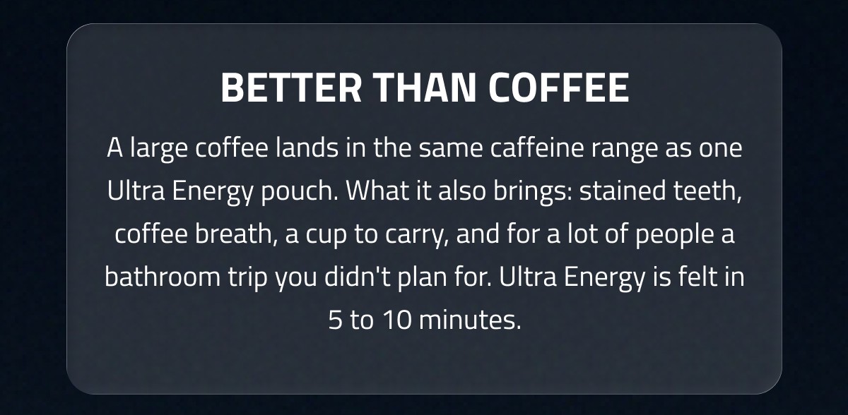 Better Than Coffee