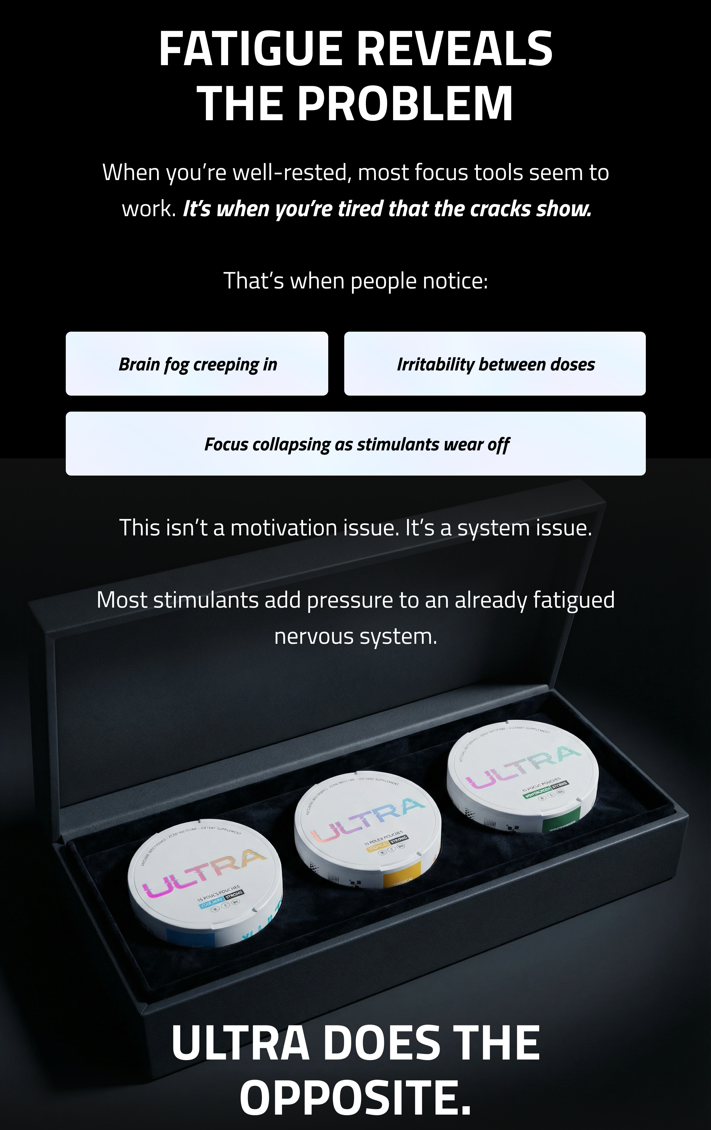 Fatigue Reveals The Problem