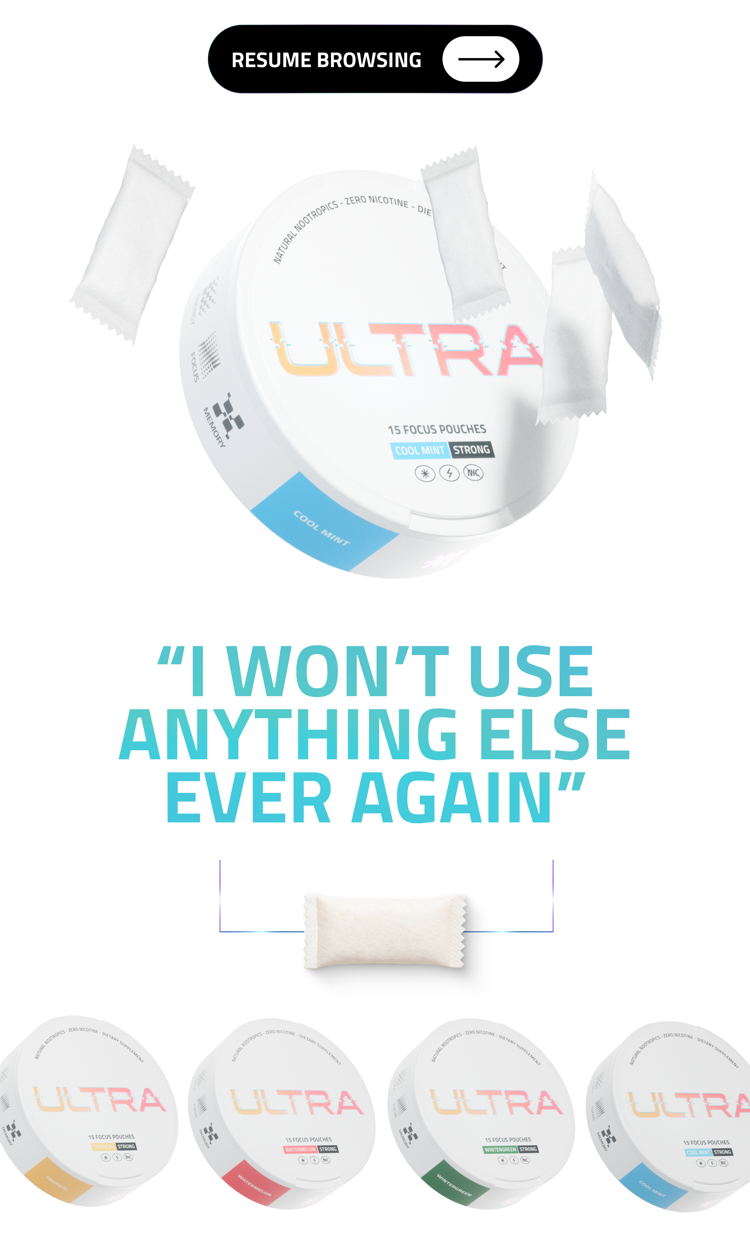 Eyeing this? ULTRA delivers clean, long-lasting energy without the jitters or crashes.