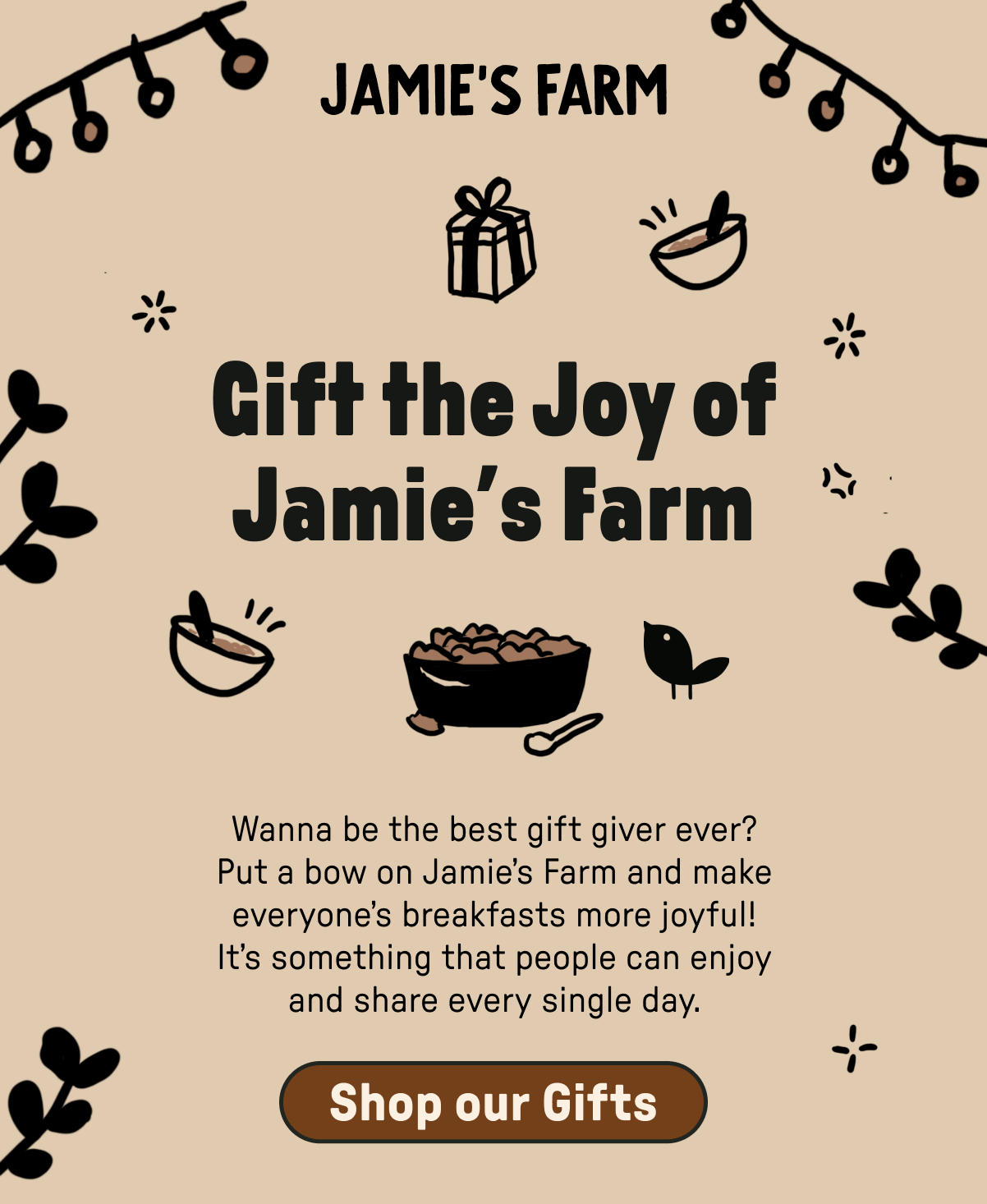 Gift the joy of Jamie's Farm 🥣🤍 Jamie's Farm