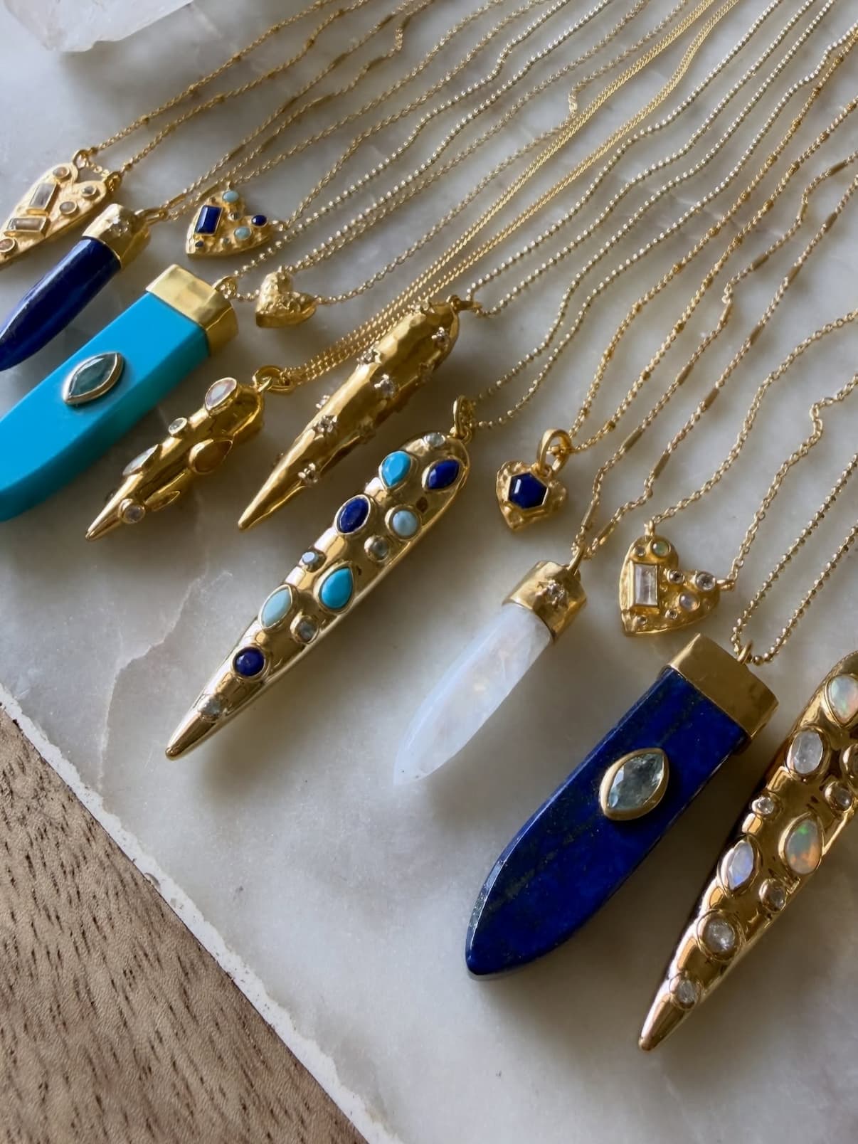 Robindira Unsworth Yara Larimar Necklace