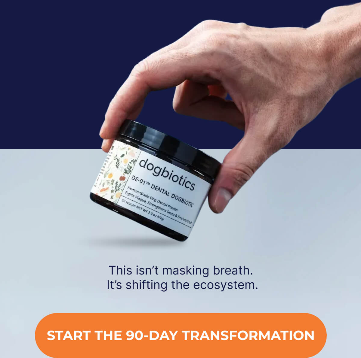 This isn't masking breath.  It's shifting the ecosystem. | START THE 90-DAY TRANSFORMATION
