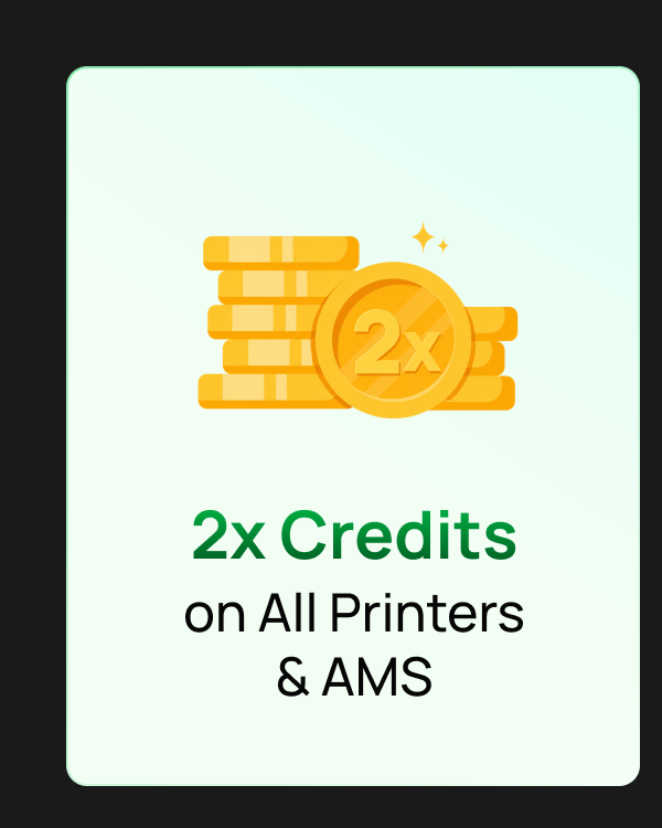 2x credits