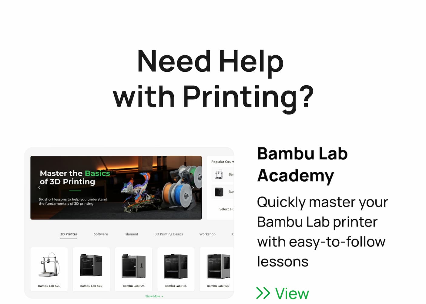 Bambu Lab Academy