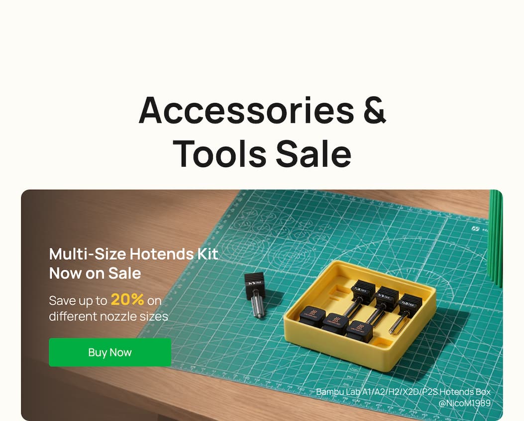 multi-size hotend