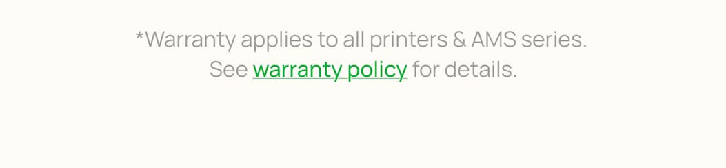 warranty policy