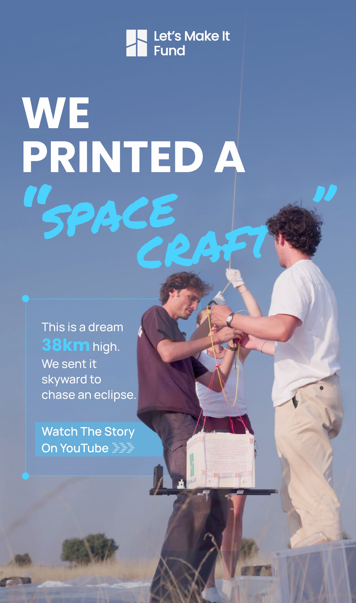 We printed a "spacecraft"!