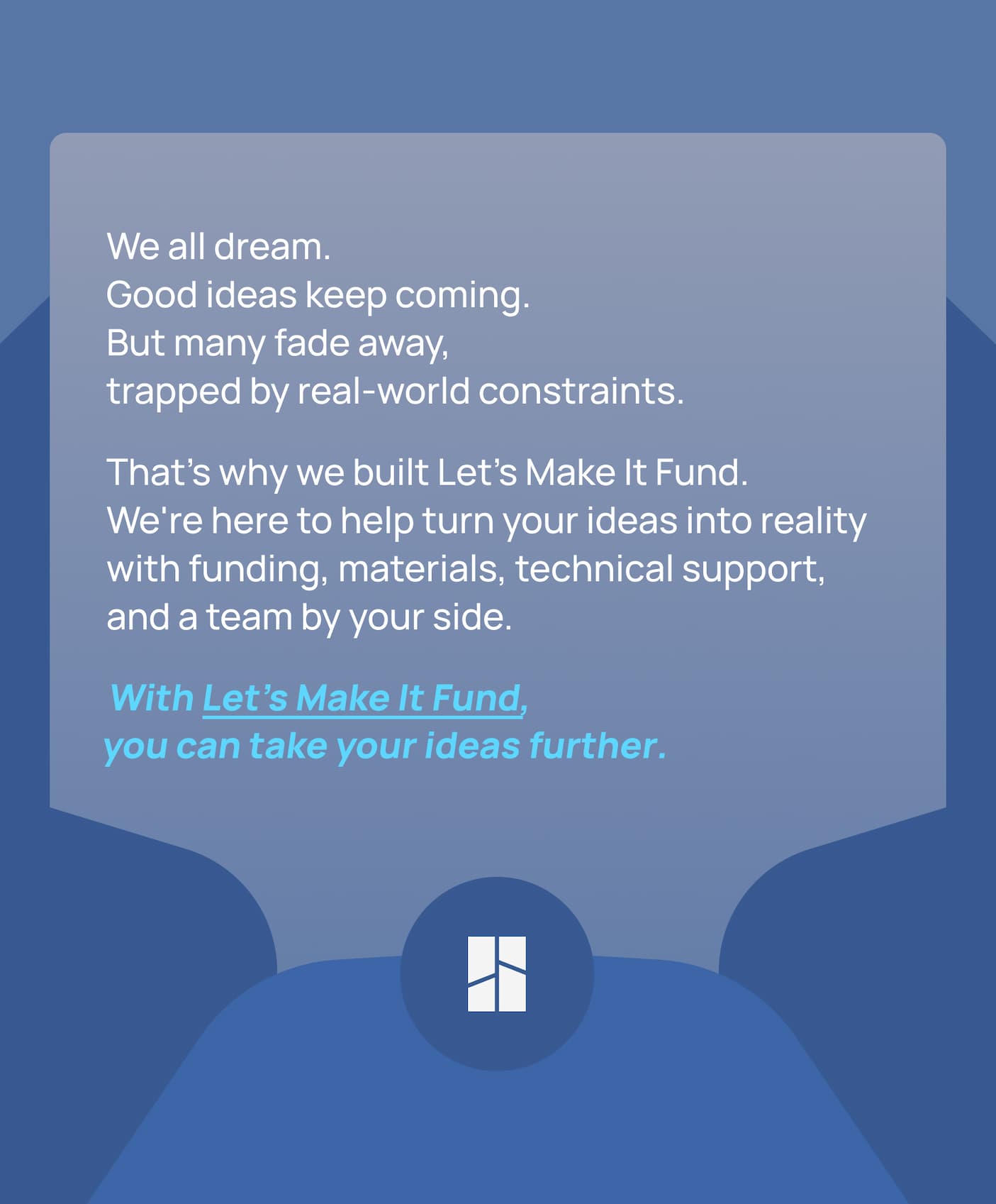 Let's make it fund page