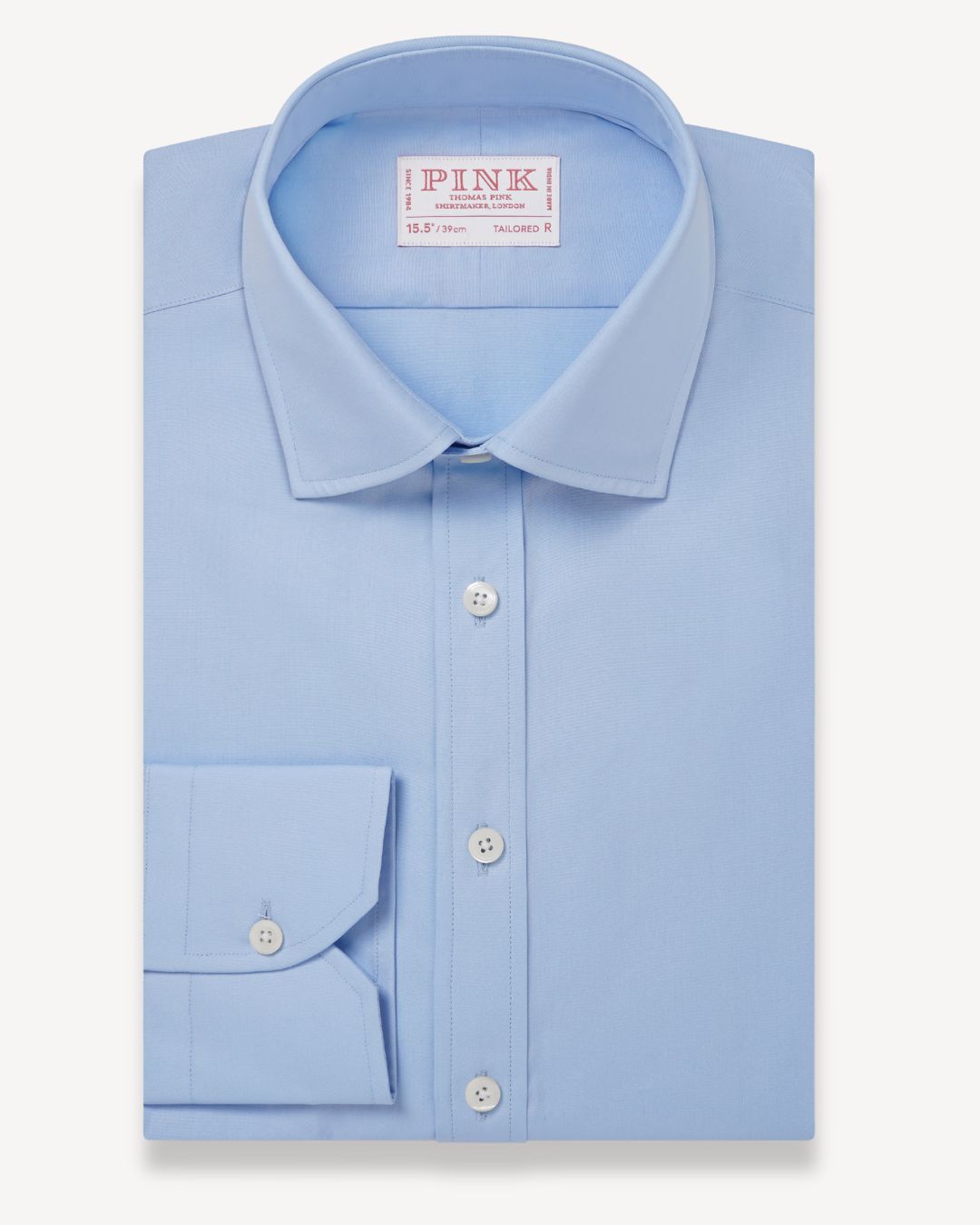 Pale Blue Formal Poplin Shirt