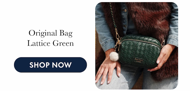 Original Bag Lattice Green & Accessories