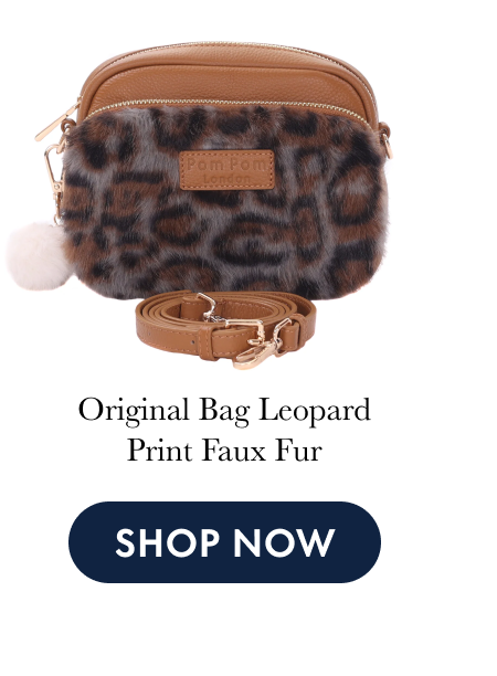 Original Bag Leopard Print Faux Fur