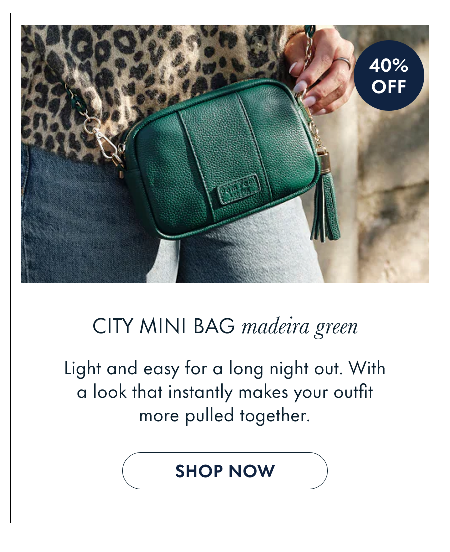 City MINI Bag madeira green