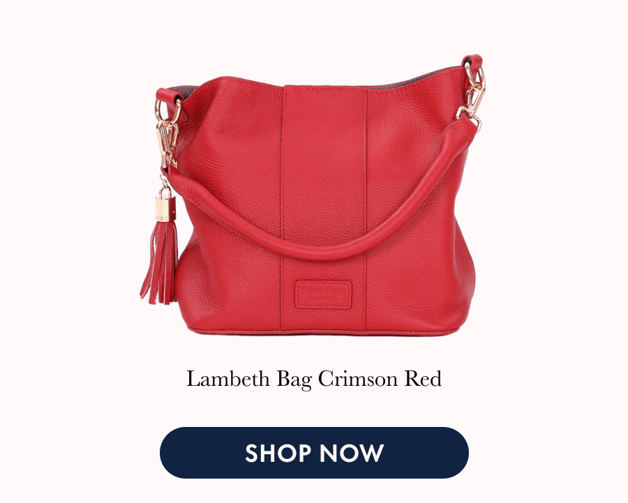 Lambeth Bag Crimson Red