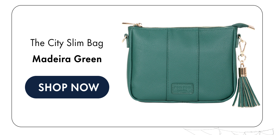 The City Slim Bag Madeira Green
