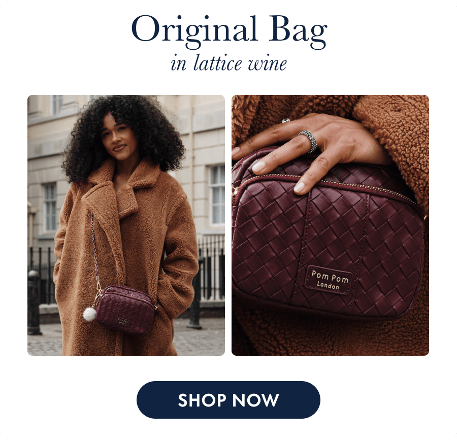 Original Bag In Lattice Wine