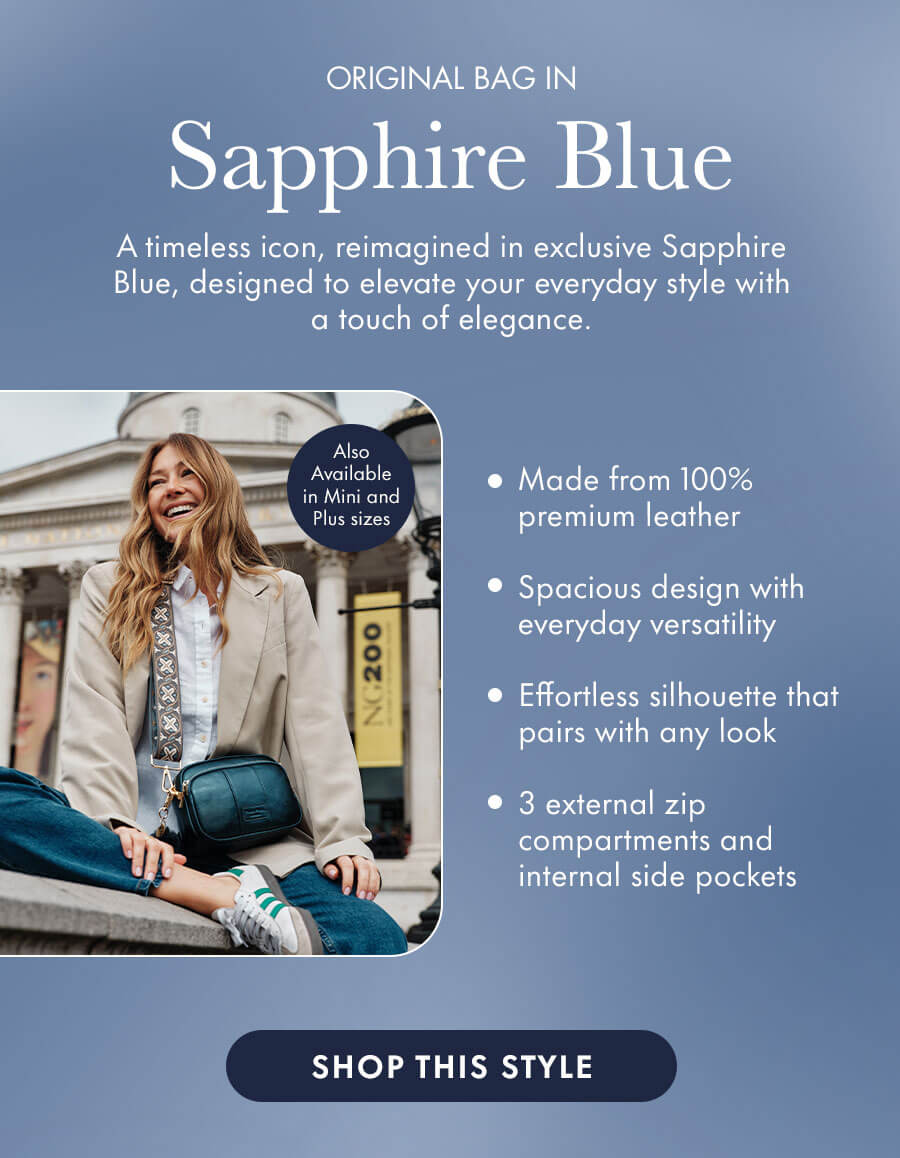 Original Bag in Sapphire Blue