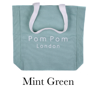 Shopping Tote Mint Green