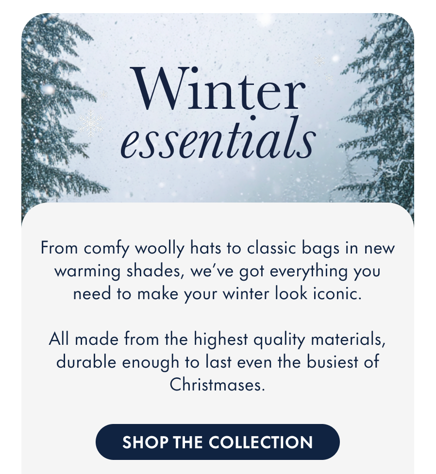 Winter essentials