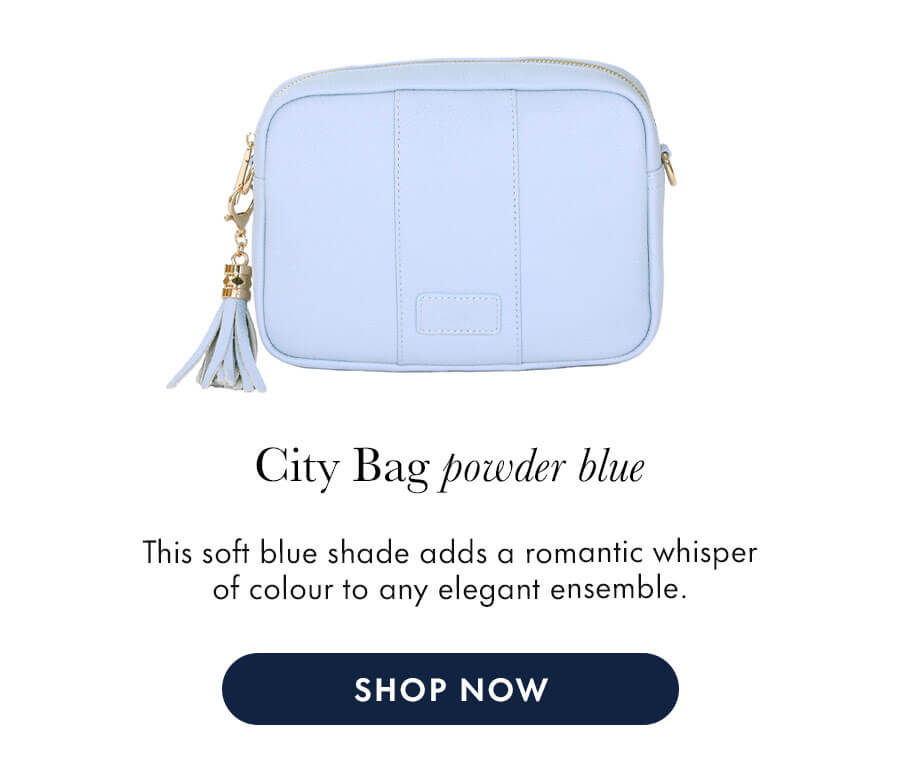 City Bag Powder Blue