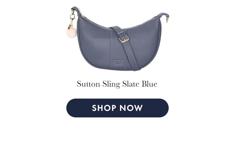 Sutton Sling Slate Blue