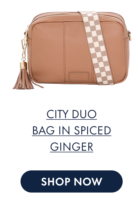 City Duo Bag in Spiced Ginger