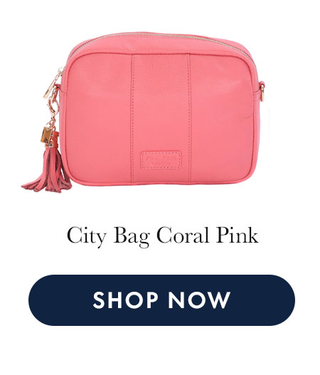 City Bag Coral Pink