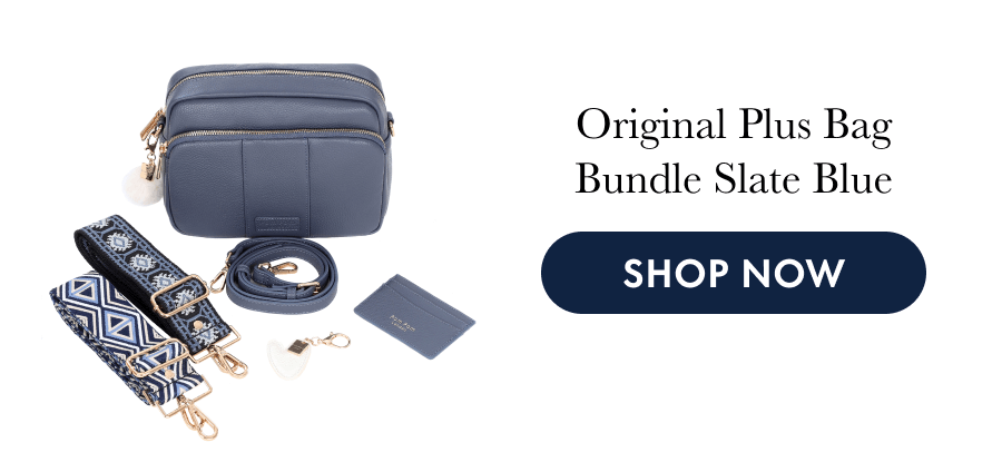 Original Plus Bag Slate Blue Bundle