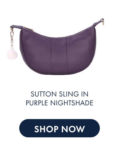 Sutton Sling in Purple Nightshade