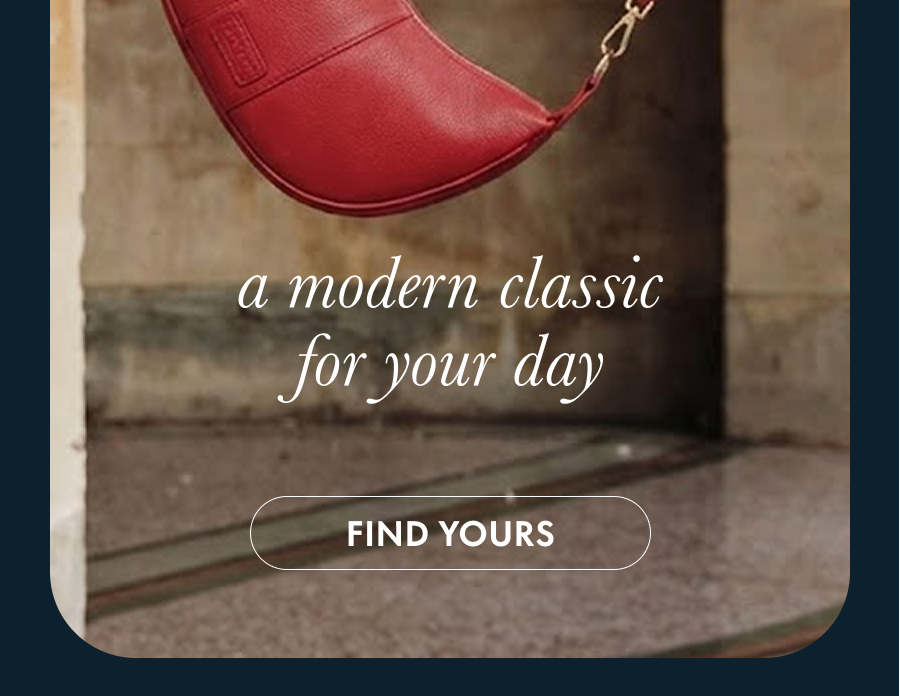 A modern classic for your day.